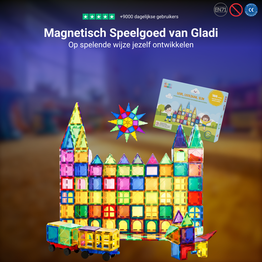 Gladi Tiles | Educatief Magnetisch Speelgoed