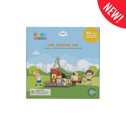 Gladi Tiles | 53-Delige Bouwplaats