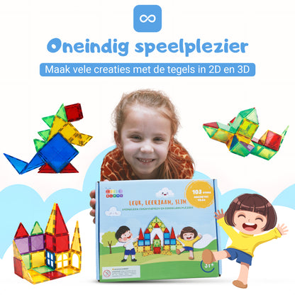 Gladi Tiles | Educatief Magnetisch Speelgoed