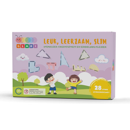 Gladi Tiles | Uitbreidingsset 28-Delige Speciale Tegels