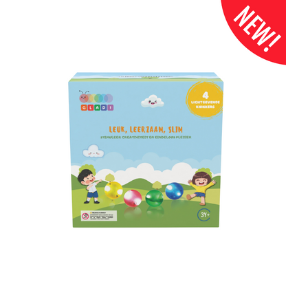 Gladi Tiles | Uitbreidingsset 4-delige LED Knikkers