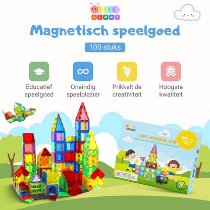Gladi Tiles | Educatief Magnetisch Speelgoed