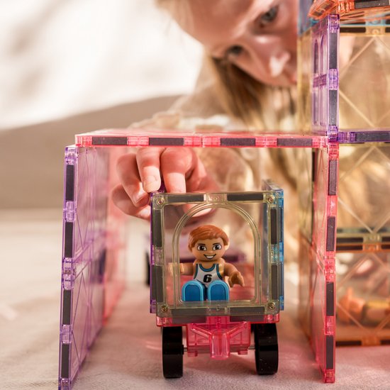 🏆 Gladi Tiles Pastel - Winnaar Speelgoed van het Jaar 2025 | Magnetisch Educatief Speelgoed