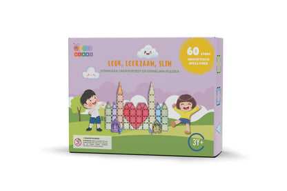 🏆 Gladi Tiles Pastel - Winnaar Speelgoed van het Jaar 2025 | Magnetisch Educatief Speelgoed