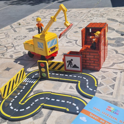 Gladi Tiles | 53-Delige Bouwplaats