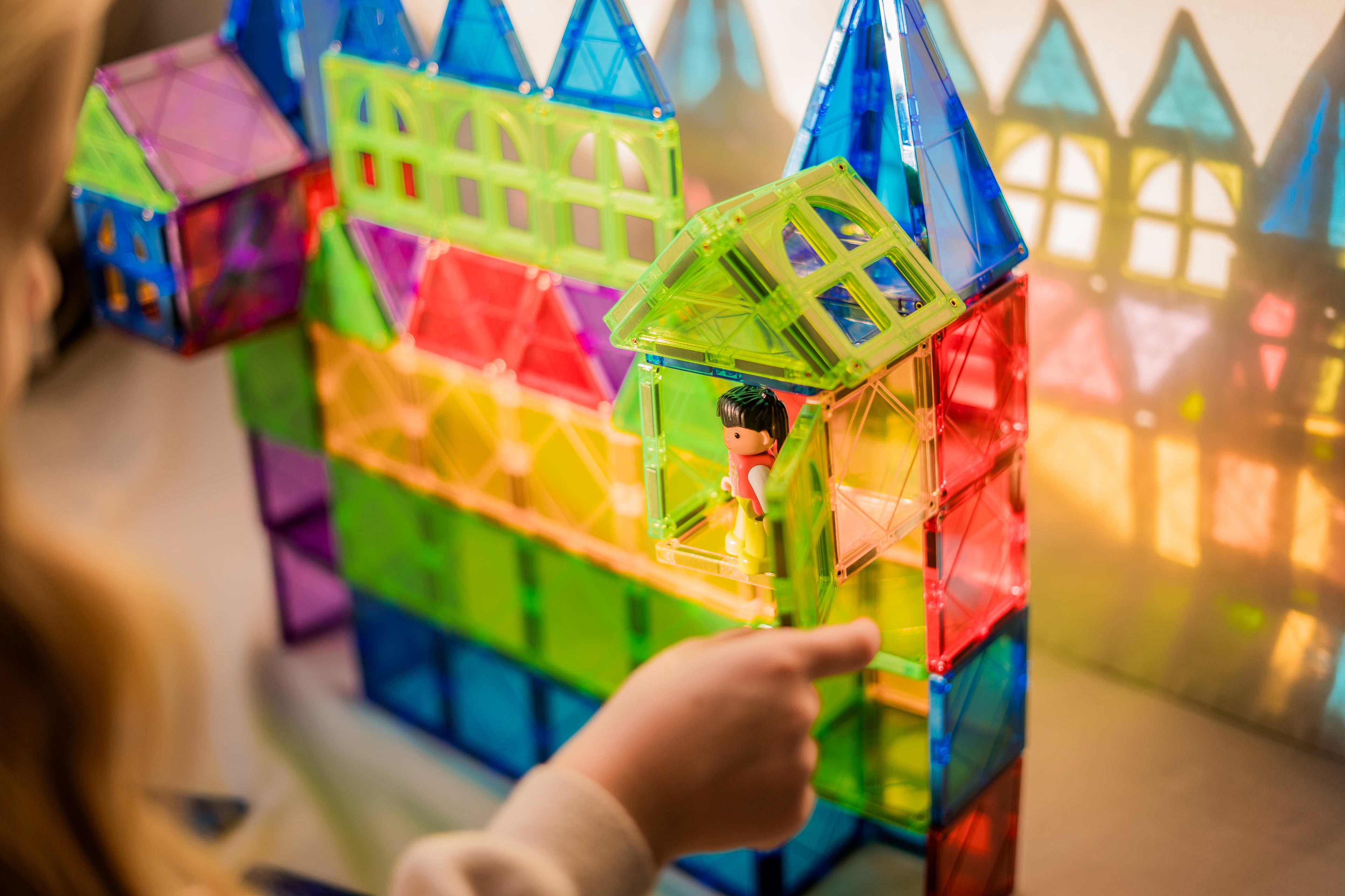 Magnetisch Speelgoed Regenboog Kleuren