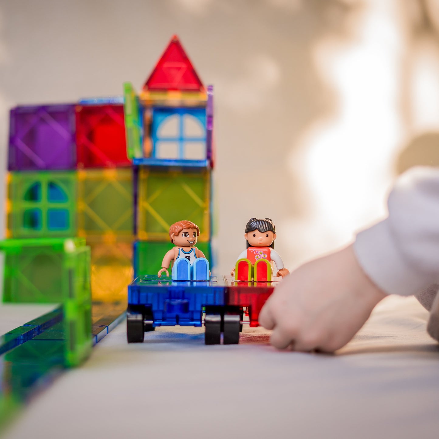 Gladi Tiles | Uitbreidingsset 2 Magnetische Auto's