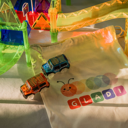 Gladi Tiles | Uitbreidingsset 2 Racebaan Auto's