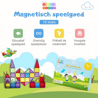 Gladi Tiles | 18-delige Dome Set